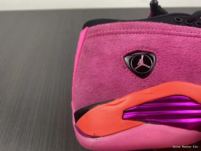 DH4121-600 14 Jordan Pink (W) Retro Shocking Low 0531